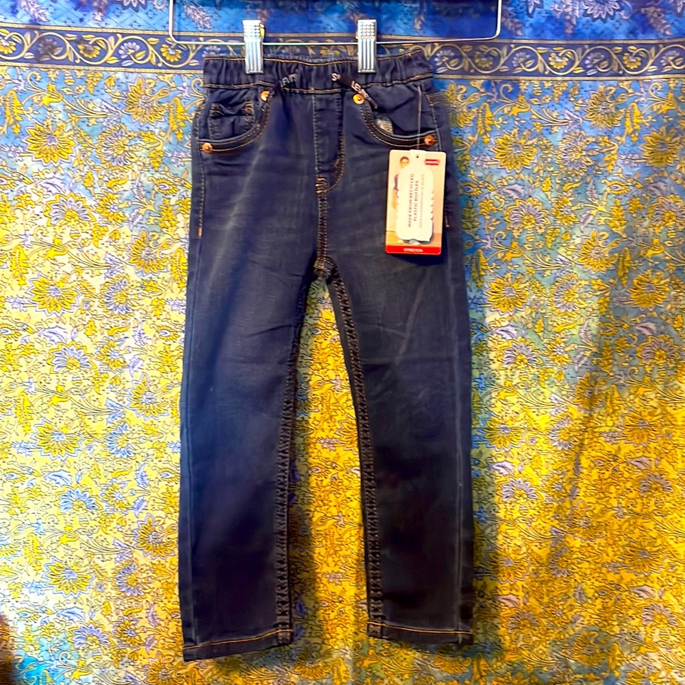 4T Boys Levi’s Stretch Pull Up Skinny Jeans NWT